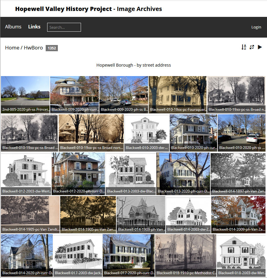 HwImageGallery Hopewell Valley History Project